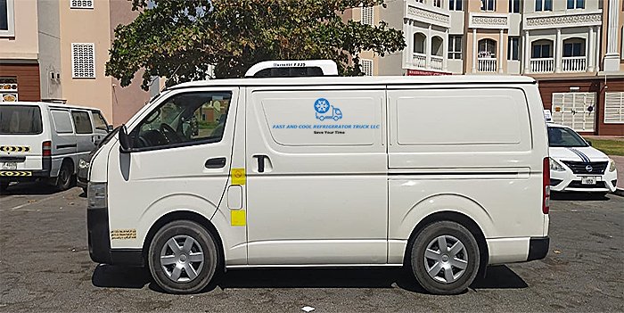 chiller rental van in JBR