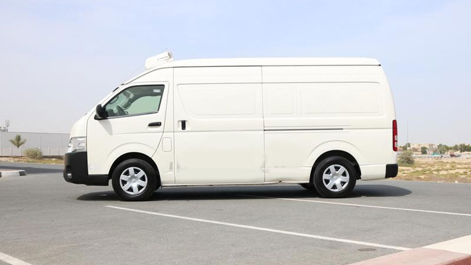 Freezer refrigerated Rental Van