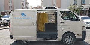 Refrigerated vans rental in Dubai